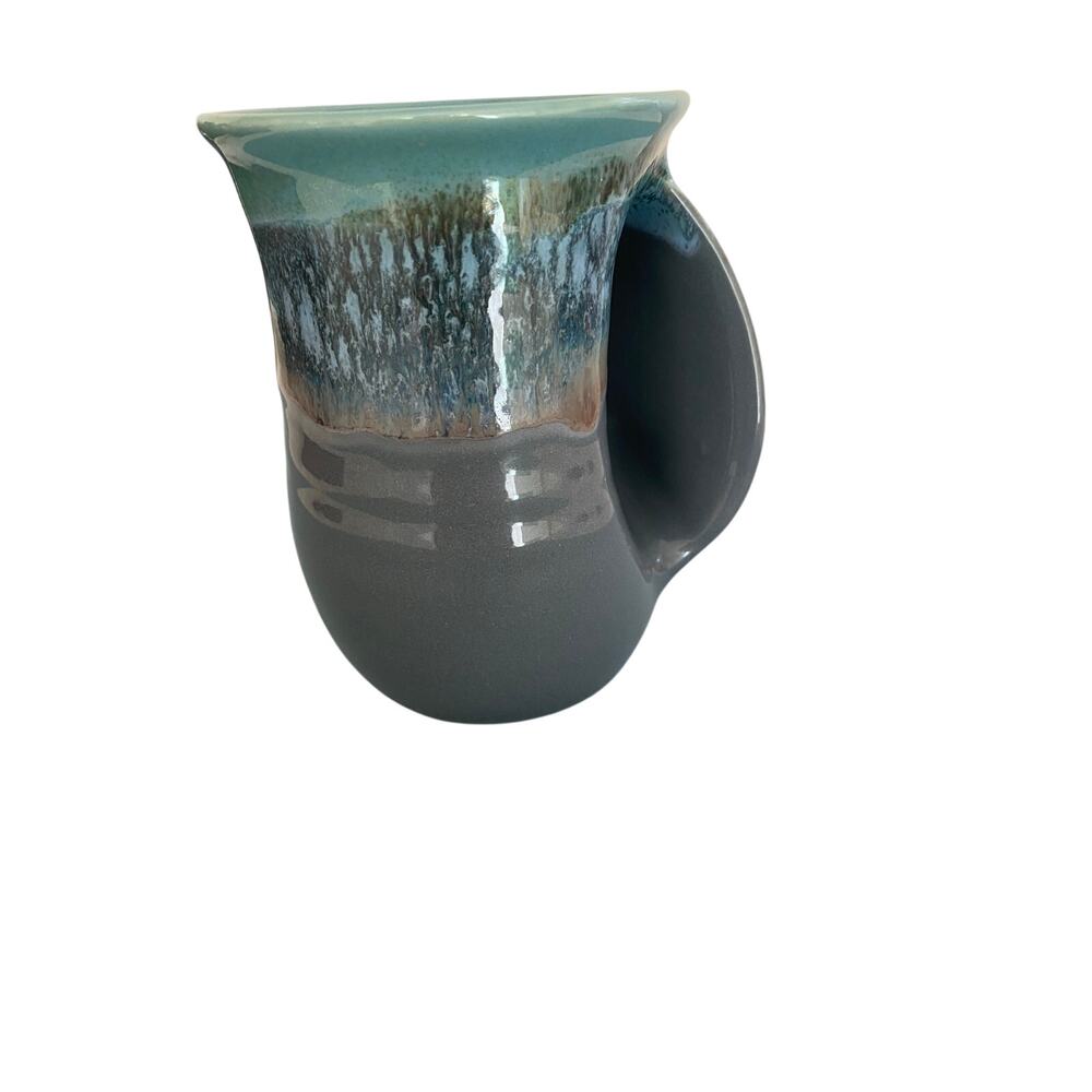 Tea/Coffee Handwarmer Ceramic Mug Handmade Pinch Me